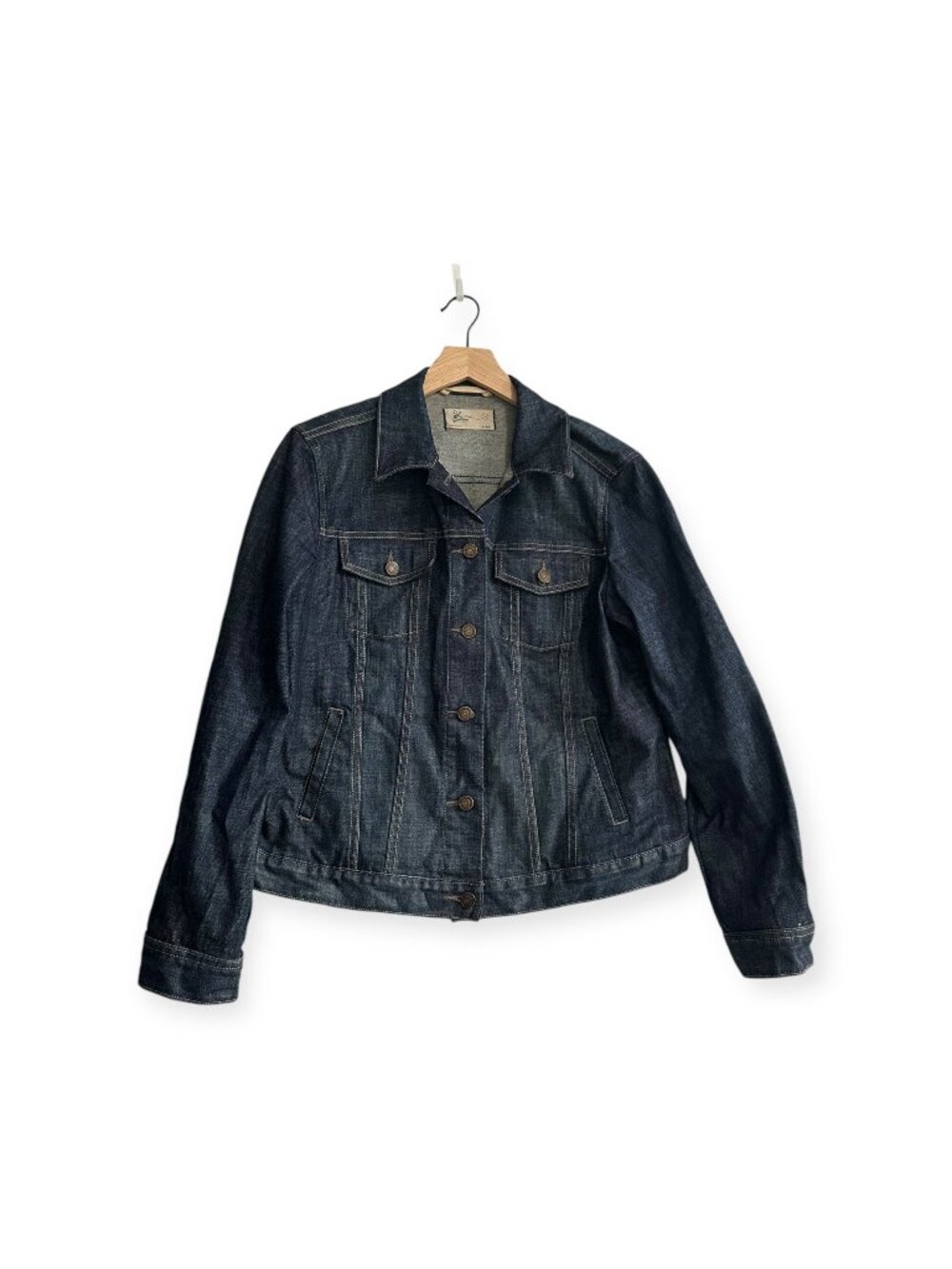 Limited Edition Gap Jeans Denim Jacket L Fall 2006 Dark Wash Y2K Trucker